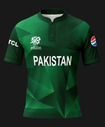 Pakistan T20 World Cup 2024 Shirt - Matrix Jersey